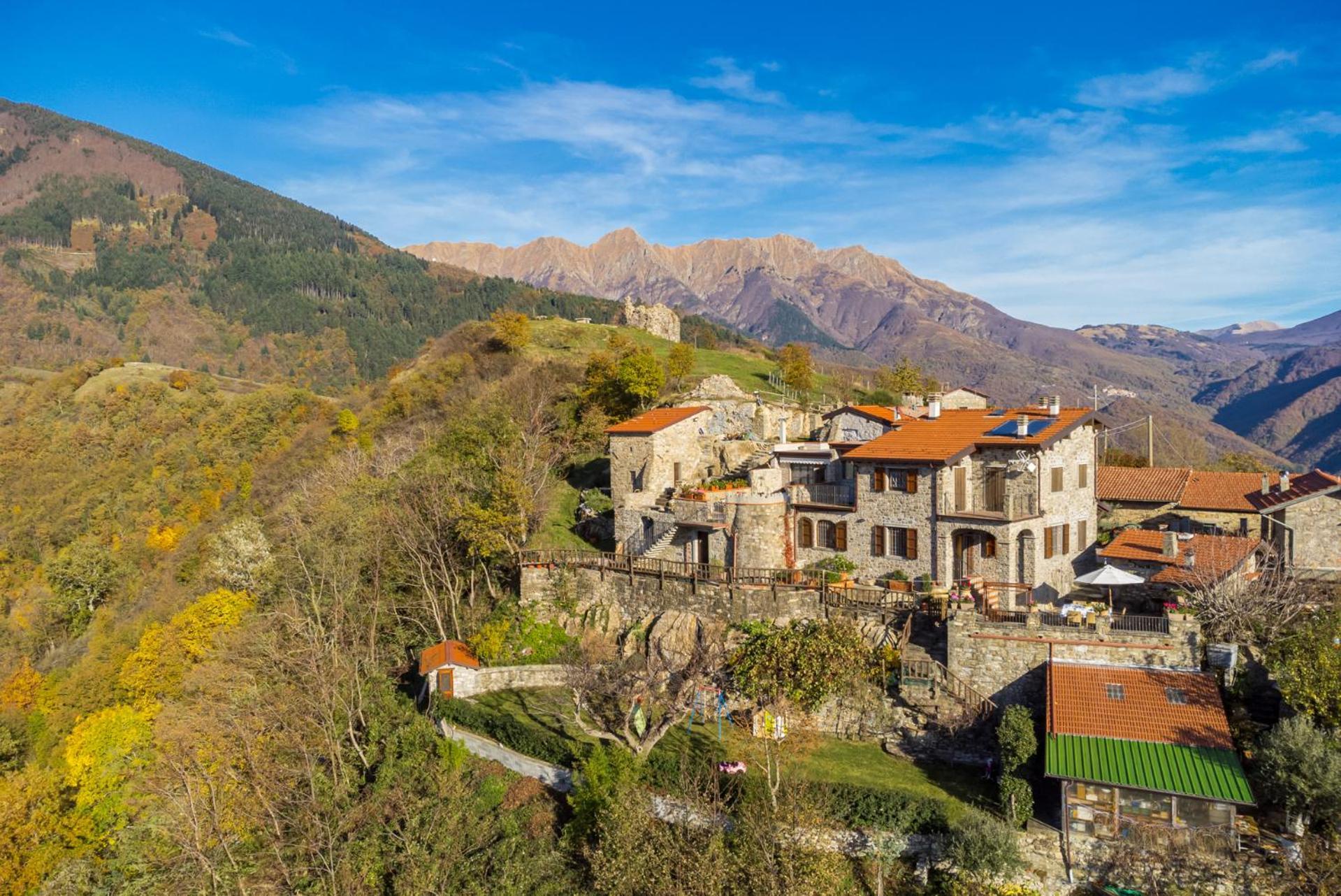 Vivi Luxury Country House Comano  Eksteriør bilde