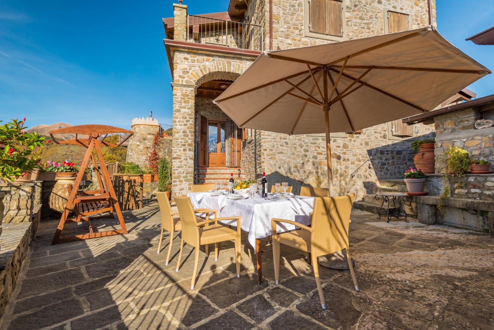 Vivi Luxury Country House Comano  Eksteriør bilde