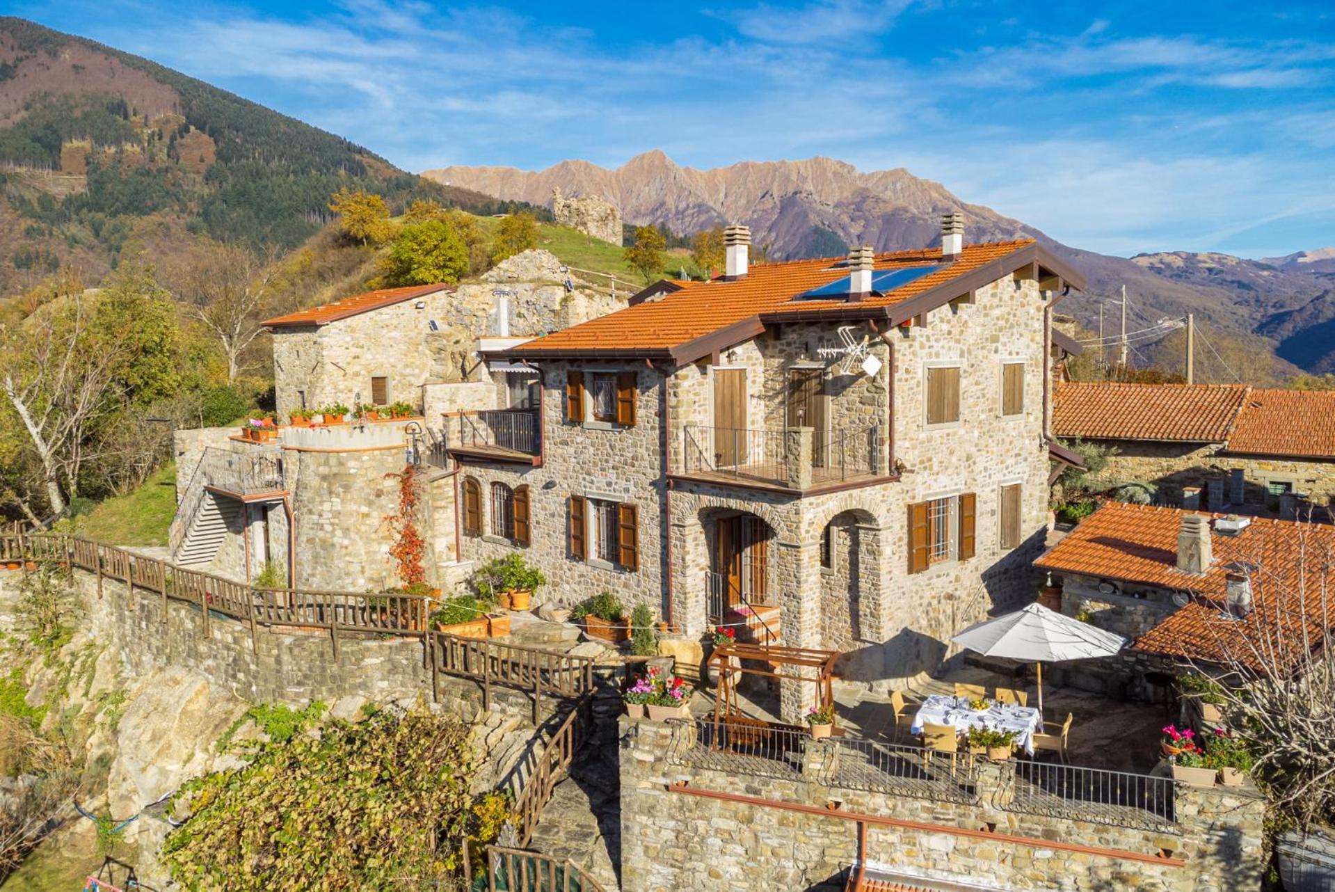 Vivi Luxury Country House Comano  Eksteriør bilde