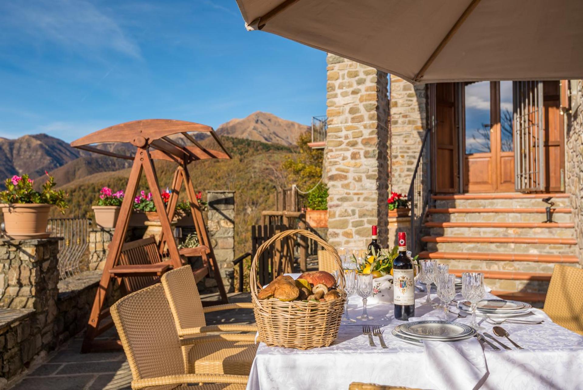 Vivi Luxury Country House Comano  Eksteriør bilde