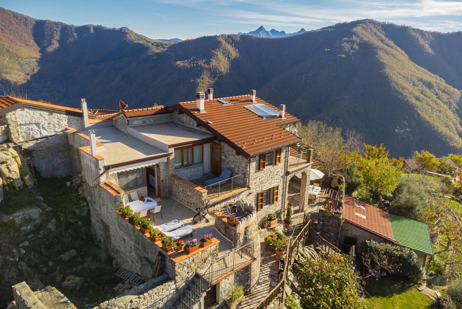 Vivi Luxury Country House Comano  Eksteriør bilde
