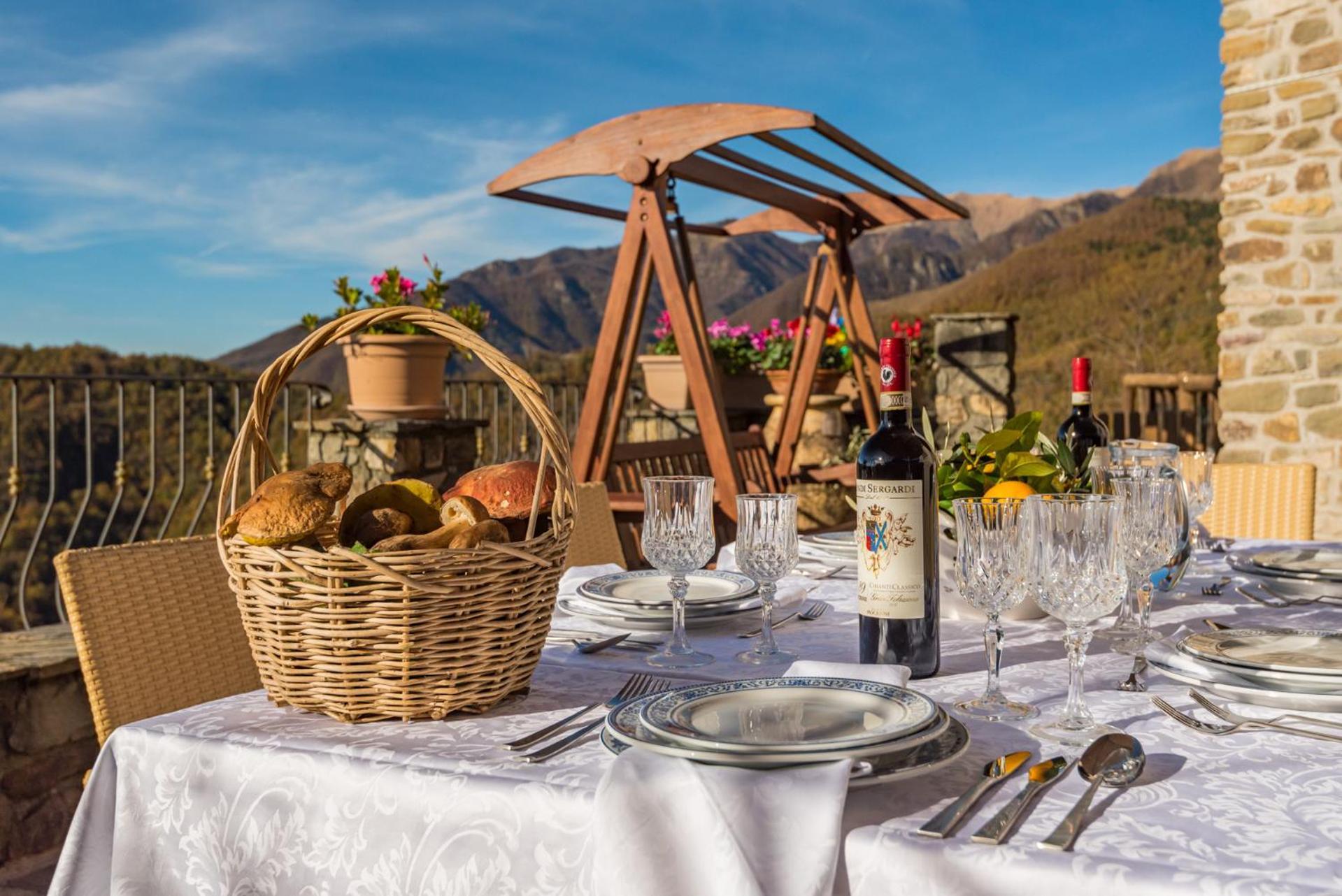 Vivi Luxury Country House Comano  Eksteriør bilde