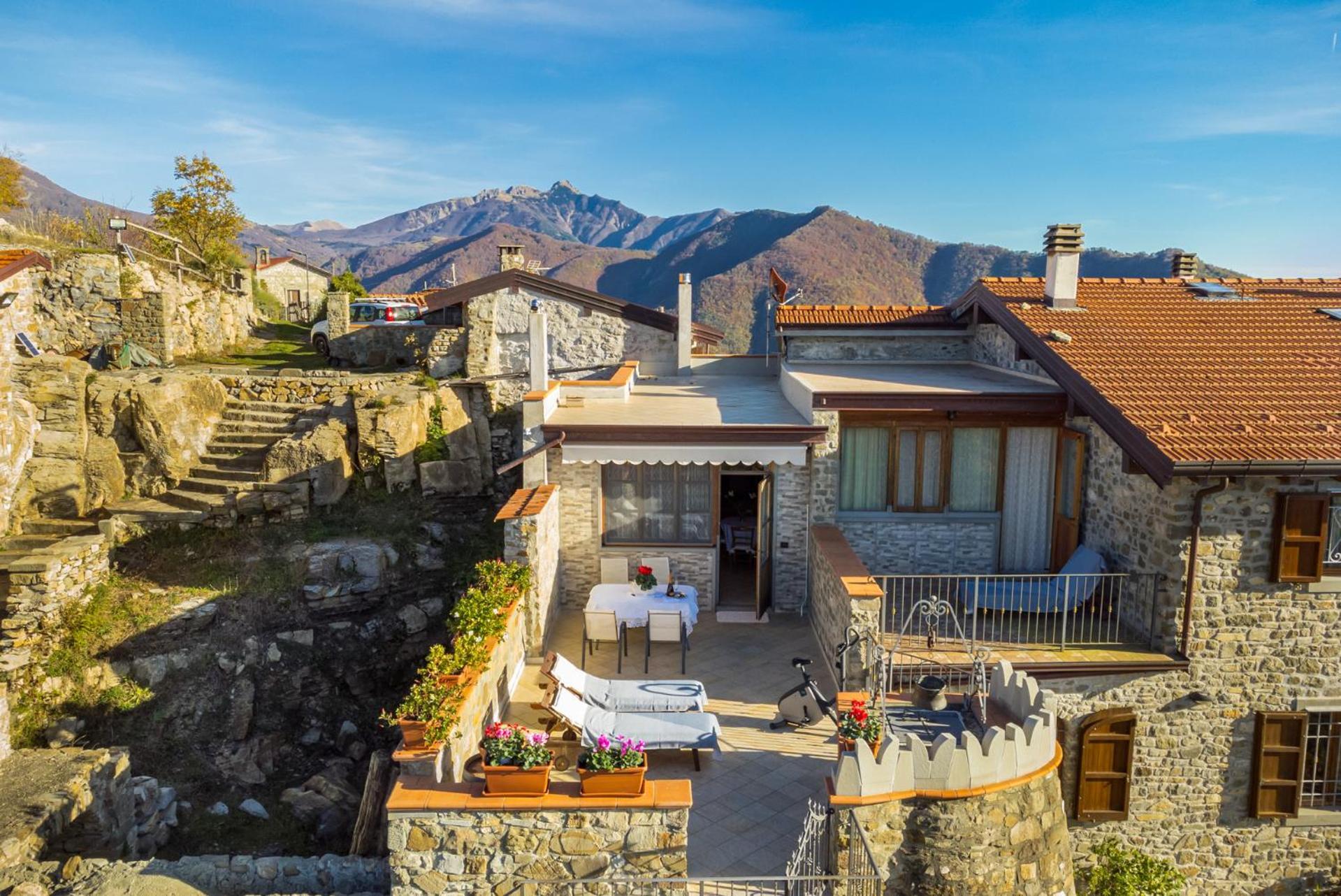 Vivi Luxury Country House Comano  Eksteriør bilde